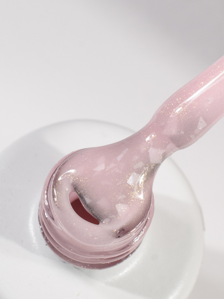 База камуфлирующая с хлопьями для ногтей Тон 1252 Sofiprofi Fruit Ice Base, 10 мл